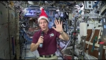 (French) Thomas Pesquet's space Christmas message